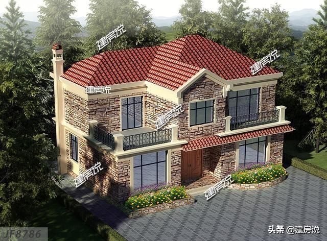 5套很贊的農村別墅設計圖，最低18萬建，圖紙收藏準沒錯