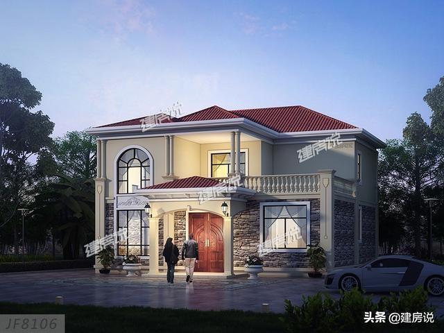 5套很贊的農村別墅設計圖，最低18萬建，圖紙收藏準沒錯