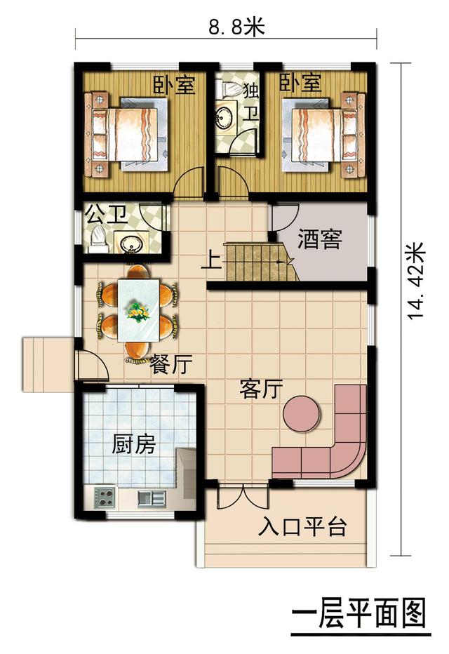 最受大家好評的5款別墅戶型圖，看了都說好，任君挑選！