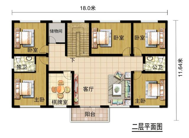 最受大家好評的5款別墅戶型圖，看了都說好，任君挑選！