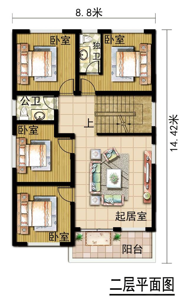最受大家好評的5款別墅戶型圖，看了都說好，任君挑選！