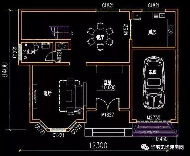 分享兩款占地面積不超過100平米的自建房，二層三層的都有，能滿足不同家庭的需要