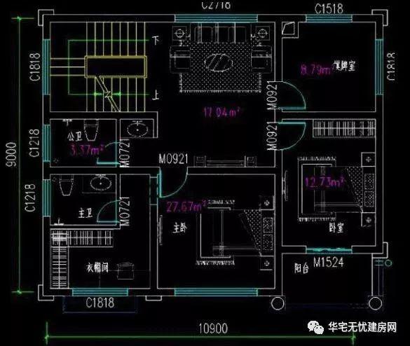 分享兩款占地面積不超過100平米的自建房，二層三層的都有，能滿足不同家庭的需要