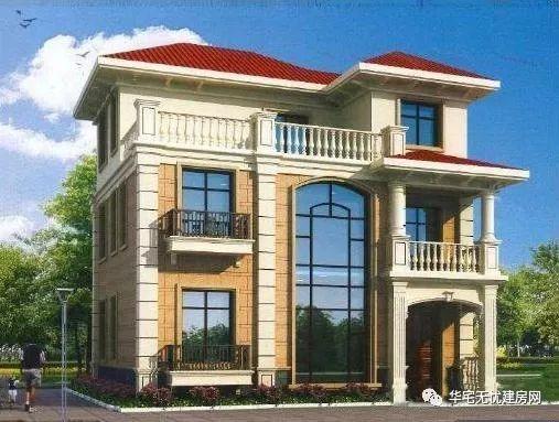 分享兩款占地面積不超過100平米的自建房，二層三層的都有，能滿足不同家庭的需要