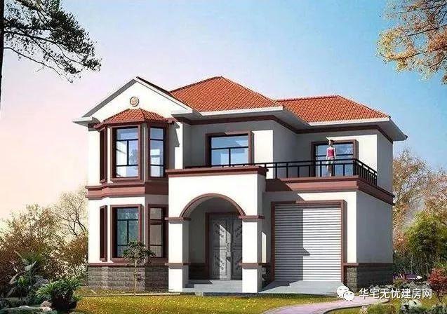 分享兩款占地面積不超過100平米的自建房，二層三層的都有，能滿足不同家庭的需要