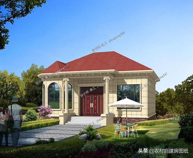 2026年7款最新一層農村別墅設計圖，豪華范的，有實用派的，有你喜歡的嗎？