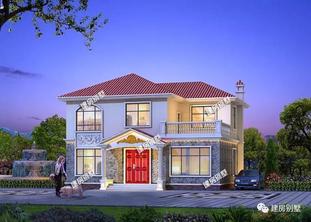 3棟兩層別墅設(shè)計(jì)圖，能在農(nóng)村老家建一棟別墅，是一件很光榮的事情