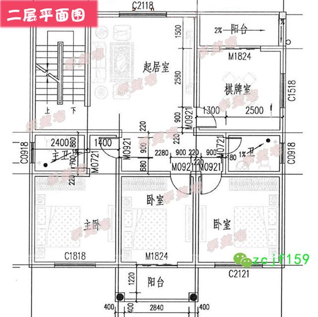 120平米簡約三層農(nóng)村三層自建別墅設(shè)計(jì)圖，羅馬柱裝飾，外觀精美，布局實(shí)用。