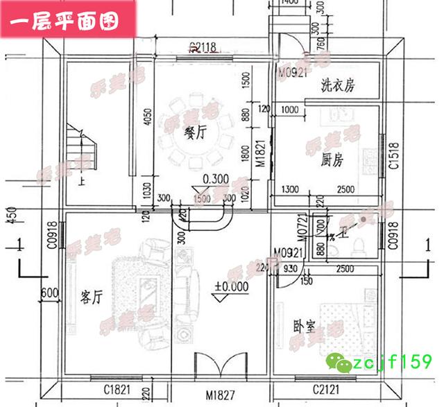 120平米簡約三層農(nóng)村三層自建別墅設(shè)計(jì)圖，羅馬柱裝飾，外觀精美，布局實(shí)用。