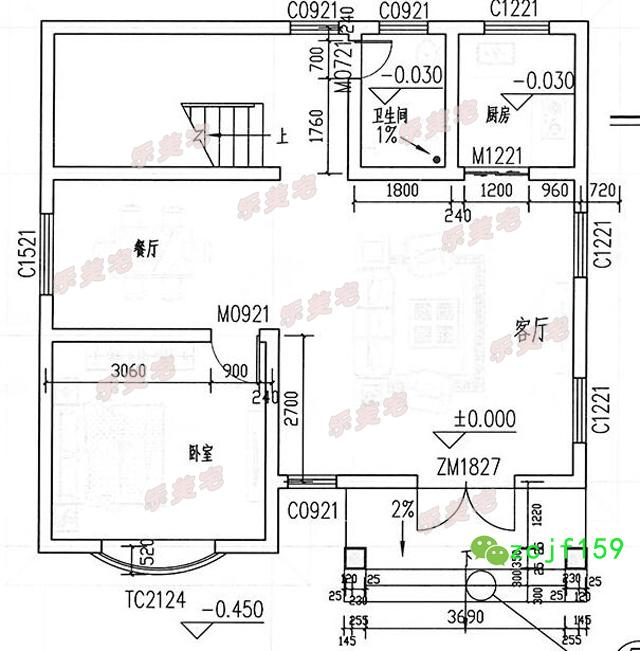 5套農村20萬左右三層住房別墅設計圖，外觀樸素淡雅，室內結構緊湊實用，采光透氣佳，帶大曬臺設計，觀景娛樂皆可。