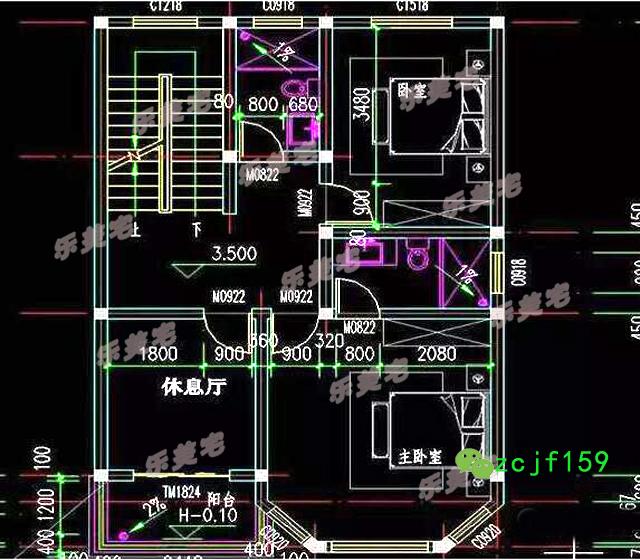 70到100平米農村三層小戶型別墅設計圖，空間雖小，五臟照樣俱全。
