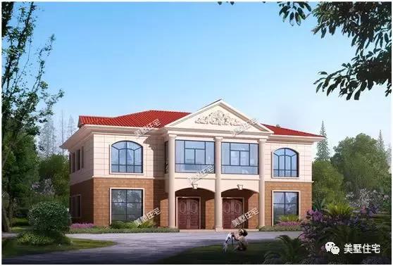 20套雙拼別墅合集，有兄弟的家庭可要多看看。