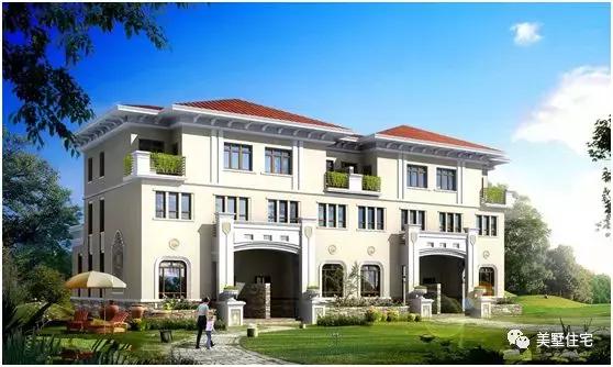 20套雙拼別墅合集，有兄弟的家庭可要多看看。