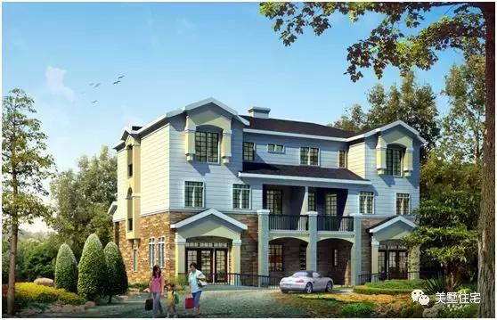 20套雙拼別墅合集，有兄弟的家庭可要多看看。