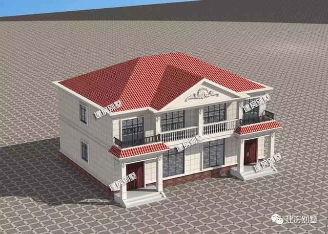 兩款造價(jià)35萬(wàn)左右雙拼別墅設(shè)計(jì)圖，經(jīng)濟(jì)實(shí)用