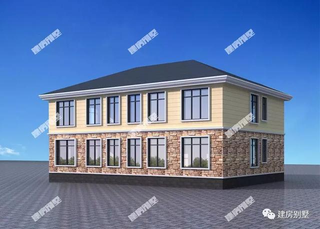 兩款造價(jià)35萬(wàn)左右雙拼別墅設(shè)計(jì)圖，經(jīng)濟(jì)實(shí)用