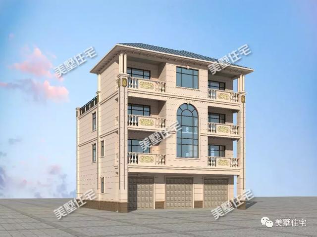 這款四層別墅設(shè)計圖真的是獨一份兒，設(shè)計功能特別齊全