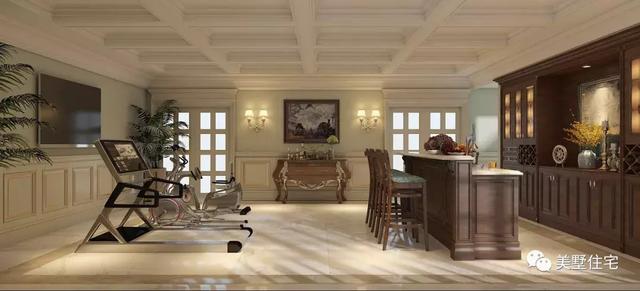 這款四層別墅設(shè)計圖真的是獨一份兒，設(shè)計功能特別齊全