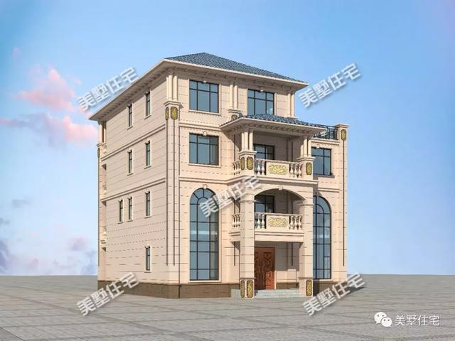 這款四層別墅設(shè)計圖真的是獨一份兒，設(shè)計功能特別齊全