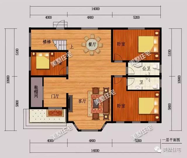 5款三層農村別墅設計圖，任一款都是農村豪宅