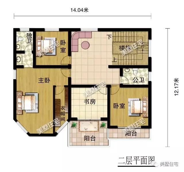 5款三層農村別墅設計圖，任一款都是農村豪宅