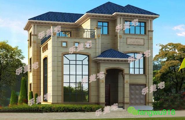 三層別墅圖紙全套設計圖，戶型漂亮，空間布局合理。