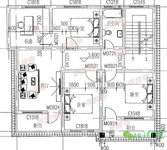 5棟農村簡約二層自建別墅設計圖，各種款式任你挑選