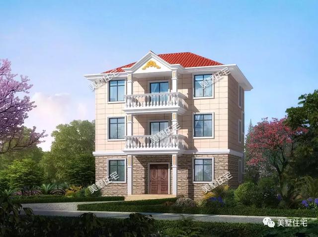 5套三層別墅設計圖，造價都不貴，實用性還強，人人都建得起，