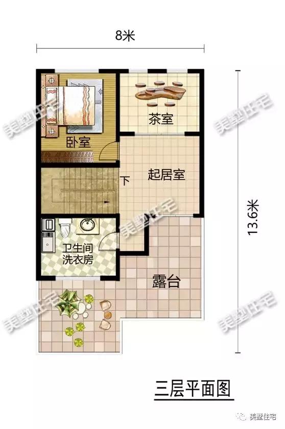 5套三層別墅設計圖，造價都不貴，實用性還強，人人都建得起，