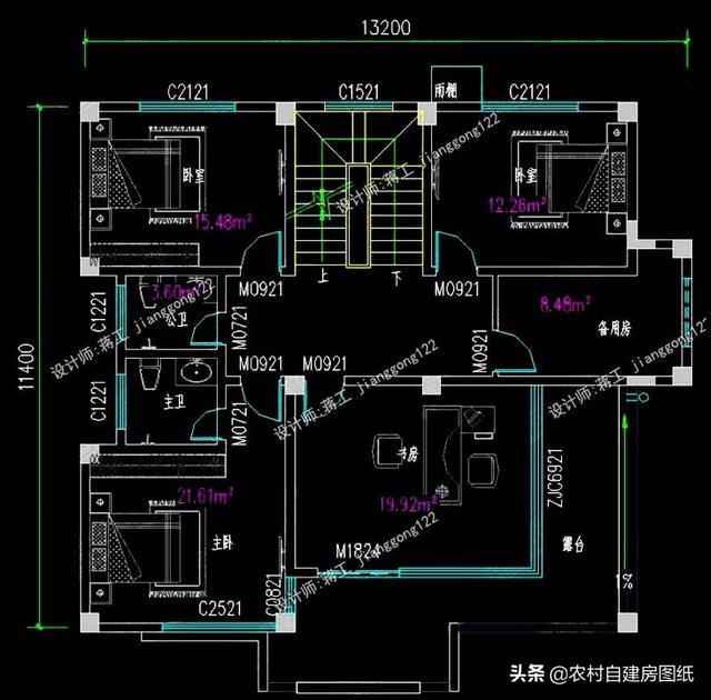 4款三層半現(xiàn)代風(fēng)格別墅設(shè)計圖，實用和高顏值兼顧