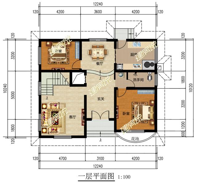 3套二層別墅設計圖，造價20萬左右，這么便宜，喜歡的抓緊了！