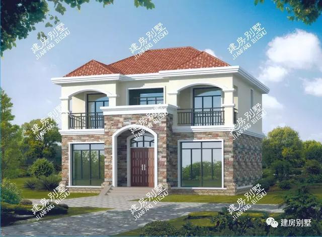 兩款面寬在13米左右的別墅設(shè)計(jì)圖戶型，外觀看著簡約又美觀