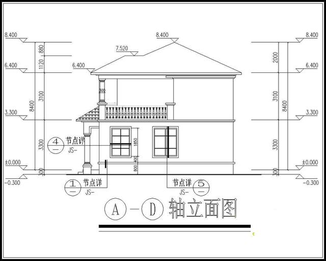 二層農村自建房設計圖，較清新時尚和簡約大氣，兩種外觀配色方案可選
