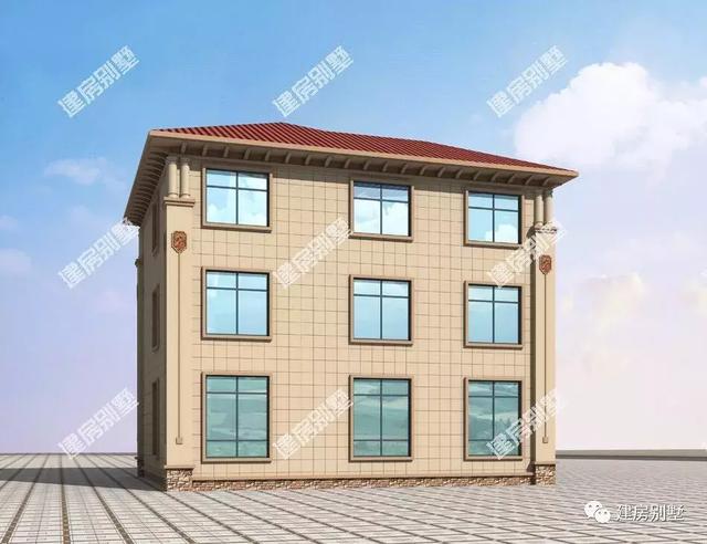 兩棟豪華歐式風格的別墅，建了之后不僅房子出名，戶主和施工方都要美名遠揚