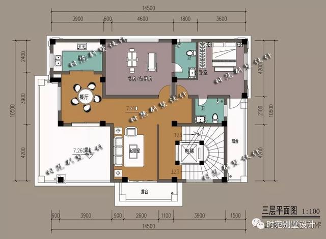 帶電梯的華麗復(fù)式別墅設(shè)計(jì)圖，功能齊全，簡(jiǎn)直是一種享受