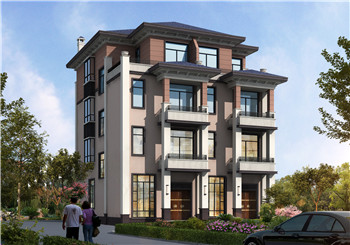 農(nóng)村四層樓房雙拼別墅設(shè)計全套施工圖,外觀低調(diào)有內(nèi)涵