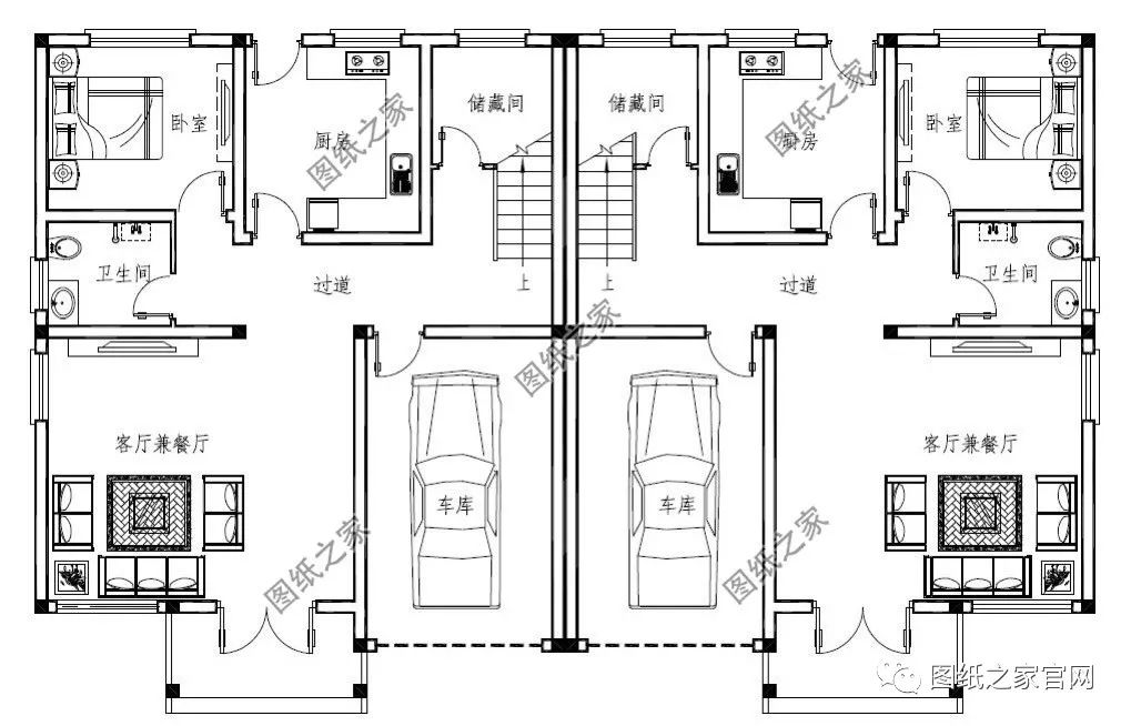 倆兄弟自建雙拼豪宅，大氣高端，主體只用50萬左右！【建房實拍】