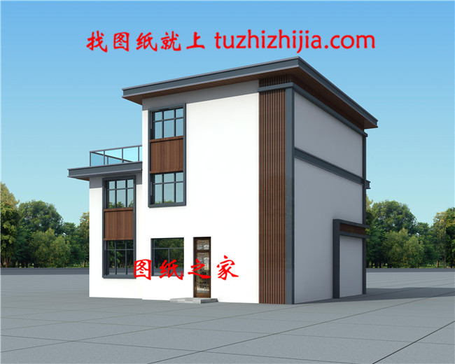 現(xiàn)代別墅設(shè)計(jì)圖紙帶效果圖，三層別墅設(shè)計(jì)方案精選