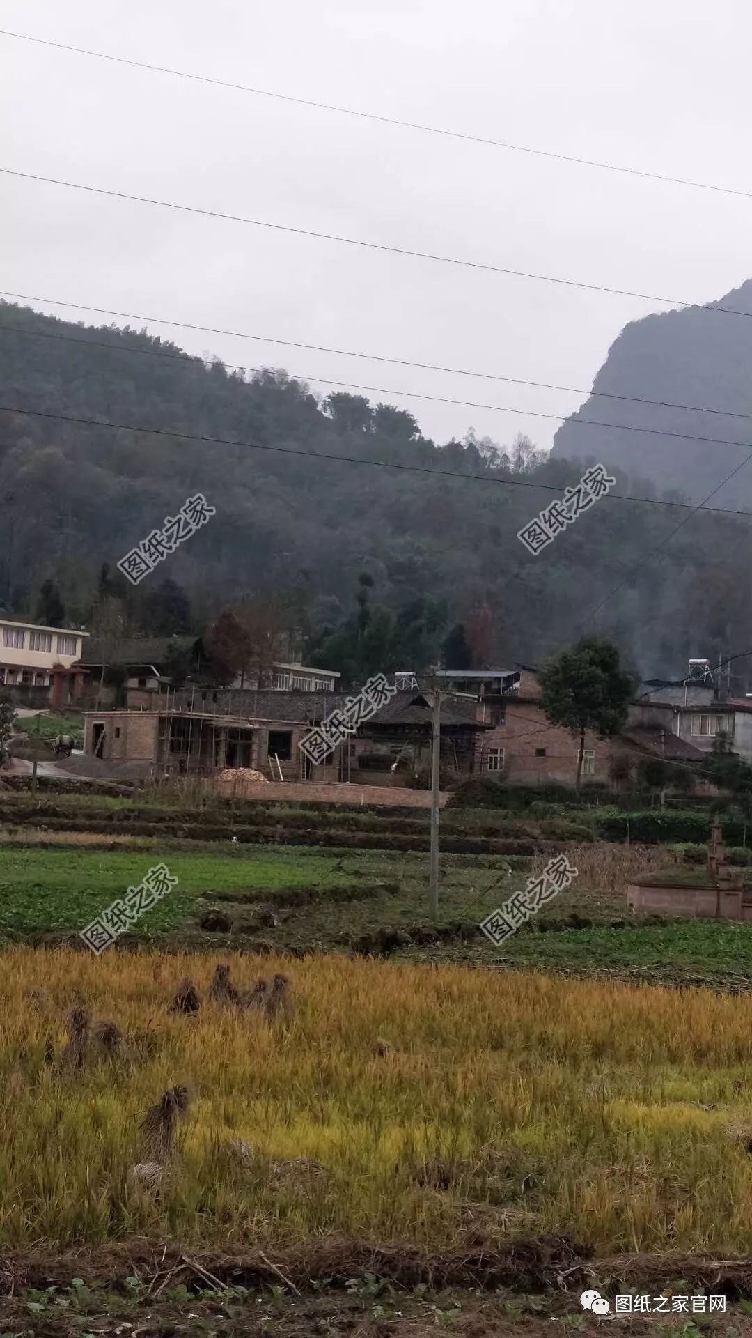 11×10米農村二層自建房施工圖，比效果圖還漂亮，村里看了都夸贊！【建房實拍】