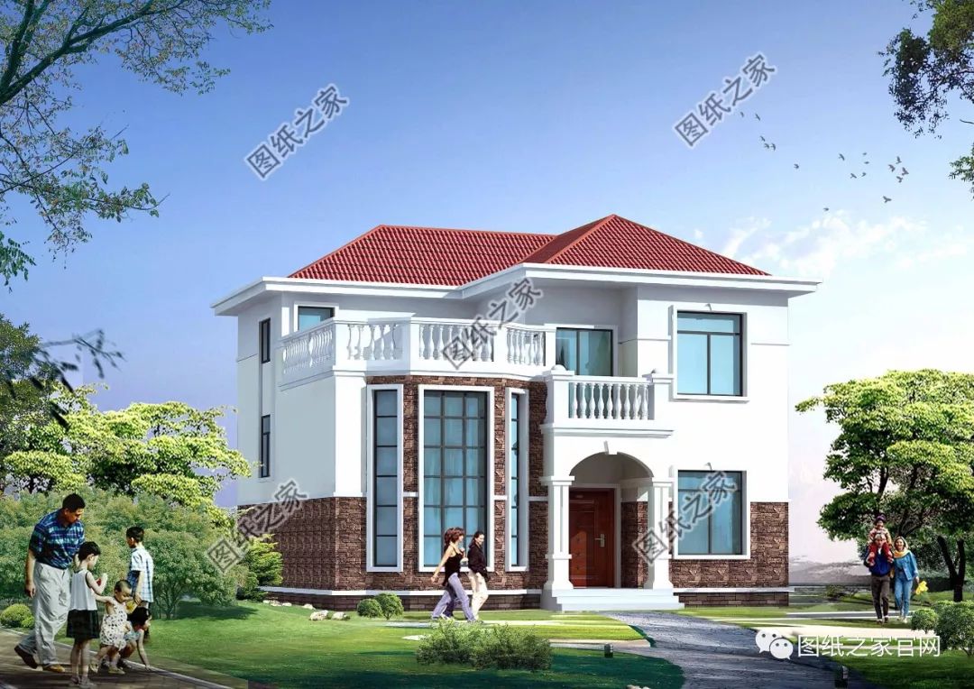 農村自建二層復式小洋樓，不到35萬，比城市買房強多了【建房實拍】