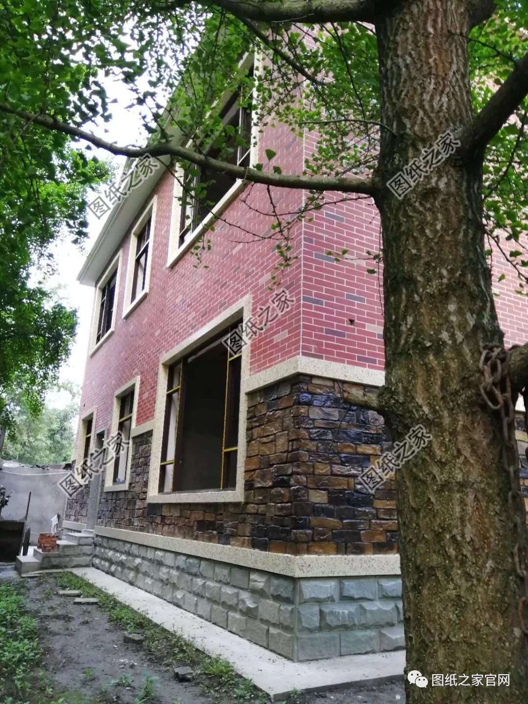 農村自建二層復式小洋樓，不到35萬，比城市買房強多了【建房實拍】