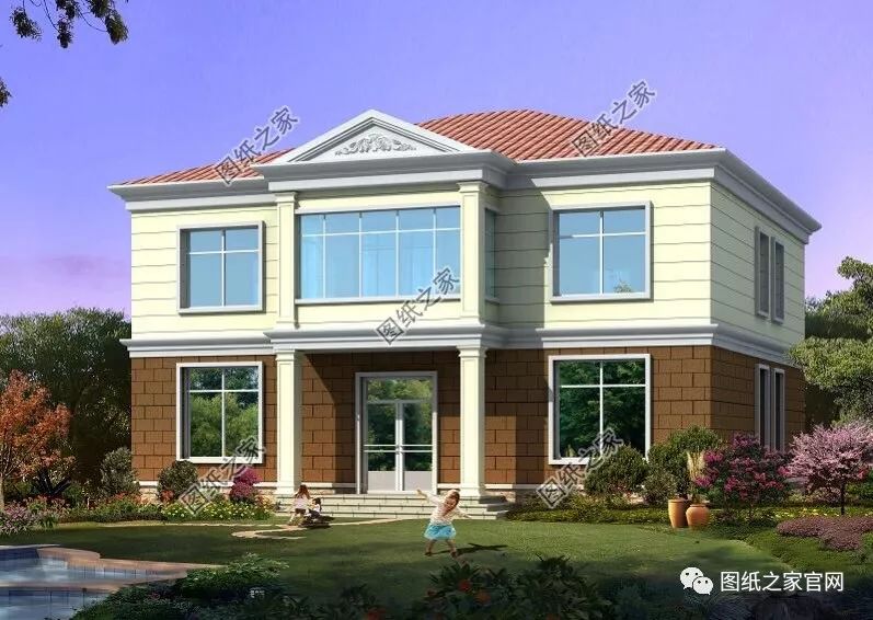 40款簡單實用的兩層住宅房子設計圖，20萬就能建，快來挑一款吧！