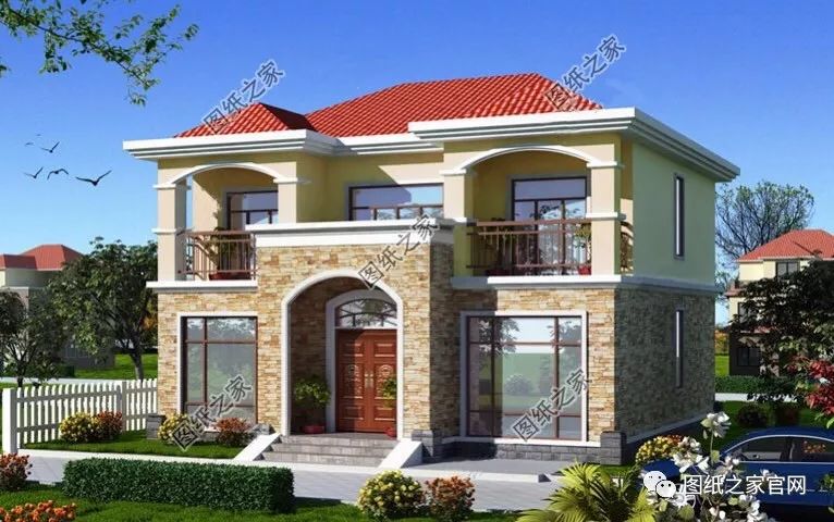 40款簡單實用的兩層住宅房子設計圖，20萬就能建，快來挑一款吧！