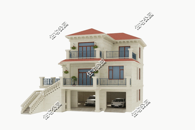 農村蓋別墅把樓梯放外面好嗎？