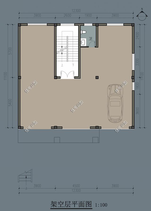農村蓋別墅把樓梯放外面好嗎？