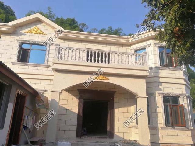 35萬修建二層歐式小別墅，兄長幫忙建的，超值