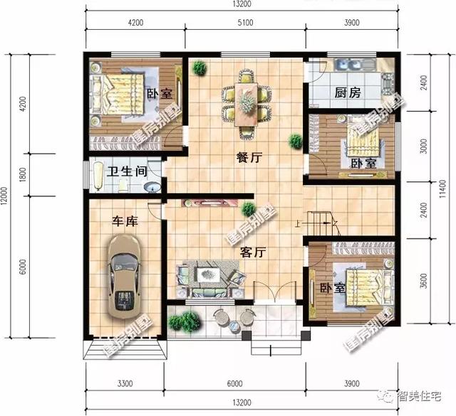 5棟外觀美且造價低的一層別墅，15萬蓋新房，人人都住得起