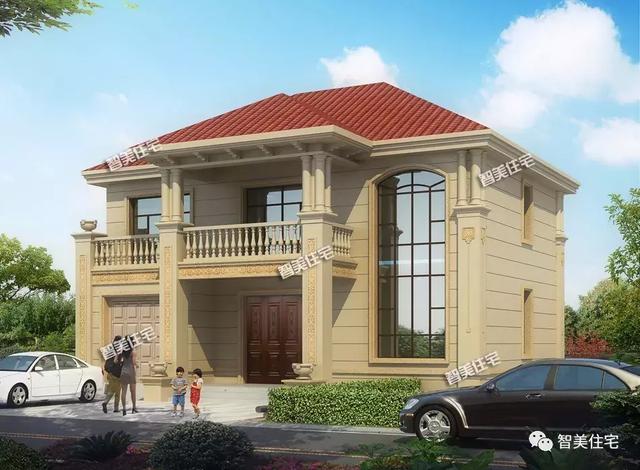 2棟帶車庫的農村別墅，不做全村最豪，至少也要比鄰居家的好