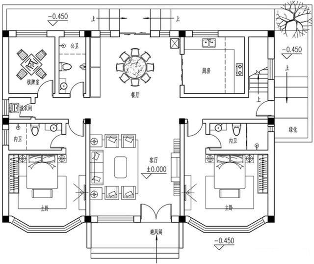 北京70萬自建新中式二層別墅，帶幽居庭院，真是太值了