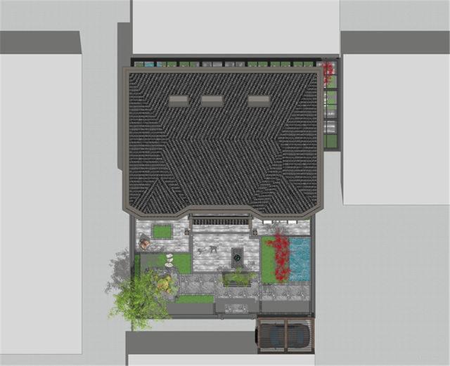 北京70萬自建新中式二層別墅，帶幽居庭院，真是太值了